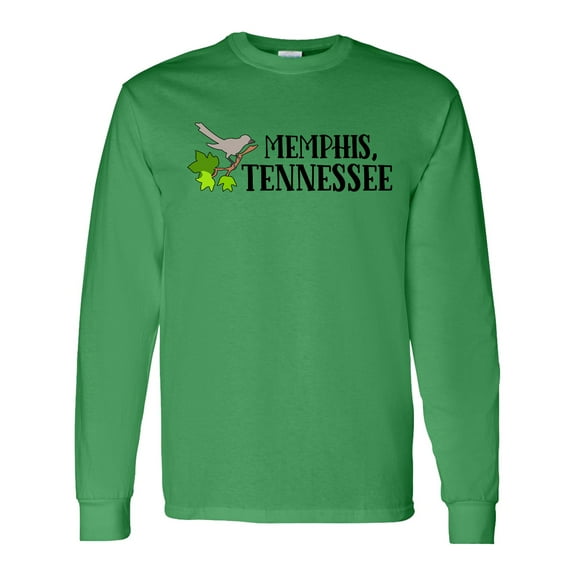 Inktastic Memphis, Tennessee Mockingbird Long Sleeve T-Shirt