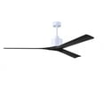 thumbnail image 7 of Nan XL 6-speed ceiling fan in Matte White finish with 72” solid barn wood tone wood blades, 7 of 7