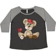 thumbnail image 3 of Inktastic Baseball Teddy Bear Women's Plus Size T-Shirt, 3 of 5