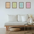 thumbnail image 6 of 4Pcs 4 Styles Floral Pattern Painting Stencil 8.3x11.7inch Wall Decoration Patterns Stencil Window Grilles Pattern Stencil for Painting Floors Walls Tiles Indoor Outdoor Home Decor, 6 of 9