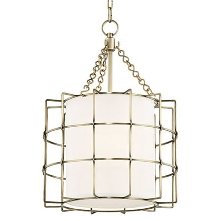 

2-Light Led Pendant 16 inches Wide By 21.75 inches High-Aged Brass Finish Bailey Street Home 116-Bel-2973339