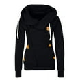 thumbnail image 1 of MKLEKYY Jacket Man Women's Lined Winter Coat Mid Length Solid Color Hooded Jacket, 1 of 4