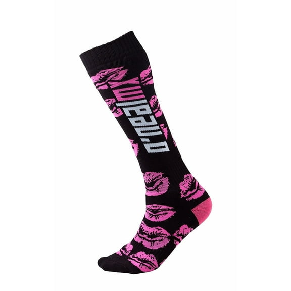ONeal Pro MX XOXO Youth Socks XOXO (OSFM, Pink XOXO)