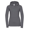 thumbnail image 1 of Russell - Chaquetilla con capucha  modelo Premium Authentic para mujer (Gris Convoy), 1 of 3