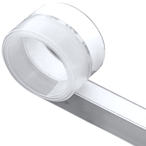 Fiudx Burlete Autoadhesivo, Disponible En Marrón y Blanco, Resistente a Altas Temperaturas, Resistente Al Viento y Al Ruido, Apto para Puertas y Ventanas, Fácil Instalación, 2 M de Longitud.
