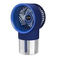 thumbnail image 1 of Ventilador de humidificación recargable USB-Azul cielo estrellado [Ventilador de niebla de hielo] Modelo recargable, 1 of 6
