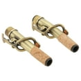 thumbnail image 3 of Saxophones Necks, Saxophone Neck Standard Design  Match Smooth Surface 2Pcs Easy Installation  for Instrument Cyan Antique Brass, 3 of 7