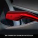 thumbnail image 4 of Decorative trim for wiper control lever, compatible with Tesla Model 3/Y, red, 4 of 4