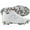 White/Silver, variant on New Balance Youth Romero Duo TPU Molded Softball Cleats White/Silver 10.5