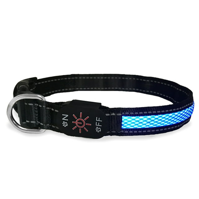 Collier pour Chien Rechargeable par USB - Collier de Sécurité Réfléchissant pour Chien