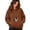 Brown, variant on Stralyhd Unisex Hoodies with Pet Pouch Oversized Cat Carrier Large Front Pocket Loose Sweatshirt Animal Holder Cozy Long Sleeve Hoodies Beige 2XL