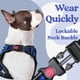 thumbnail image 2 of Arnés para perros Rabbitgoo, mejorado, sin tirones, para perros grandes, color azul L, 2 of 8
