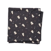 Modern Moments by Gerber Baby Neutral Halloween Swaddles, One Size, Asphalt Ghost