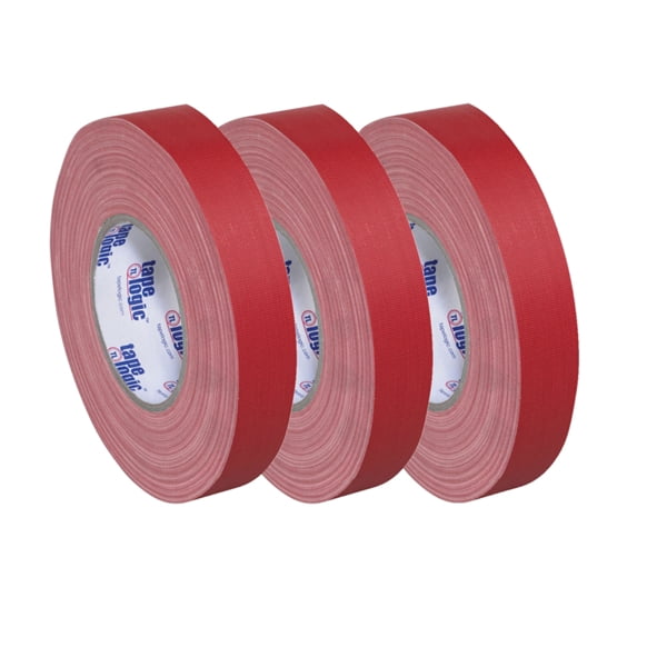 Tape Logic 11 Mil Gaffers Tape Red 1" X 60 Yard Roll (3 Pack)