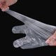 thumbnail image 4 of Guantes transparentes gruesos de 300 piezas, guantes protectores desechables, guantes de PE de grado alimenticio para trabajos industriales, trabajo con alimentos (100 piezas en 1 paquete), 4 of 5