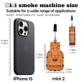 thumbnail image 6 of Fog Machine Halloween，Mini Handheld Smoke Machine Wireless Control Smoke Maker for Videos Photography Outdoor Activities Party, 6 of 7