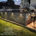 thumbnail image 3 of Stair Light, Wide Application 85-265V Easy Installation IP65 Waterproof Outdoor Step Light 500lm Output  for Attics, 3 of 8