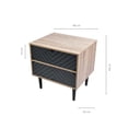 thumbnail image 3 of Buro Top Living con 2 Cajones color Beige TOPLIVING NIGHT, 3 of 8