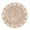 Beige, variant on Jaipur Art And Craft Indian Eco Friendly Jute Cotton Circle Design Round Area Rug for Home Decoration (4x4 Sq Ft)