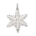 thumbnail image 4 of Sterling Silver Snowflake Charm Pendant, 4 of 4
