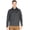 Grey, variant on Apparel 9057 Men's Seaport Quarter Zip-Black-XS