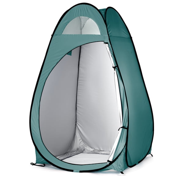 Portable Outdoor Pop-up Toilet Dressing Fitting Room Privacy Shelter Tent Army Green