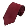 thumbnail image 2 of Dxzfnsa Solid Satin Pure Color Ties Set Business Formal Necktie Tie for Men Formal Occasion Wedding Formal Adjustable Necktie Gift for Men, 2 of 7