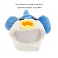 thumbnail image 3 of Cosplay Cute Cat Dog Cross-Dressing Pet Supplies Headwear Pet Headgear Pet Hat Warm Headdress BEE, 3 of 8