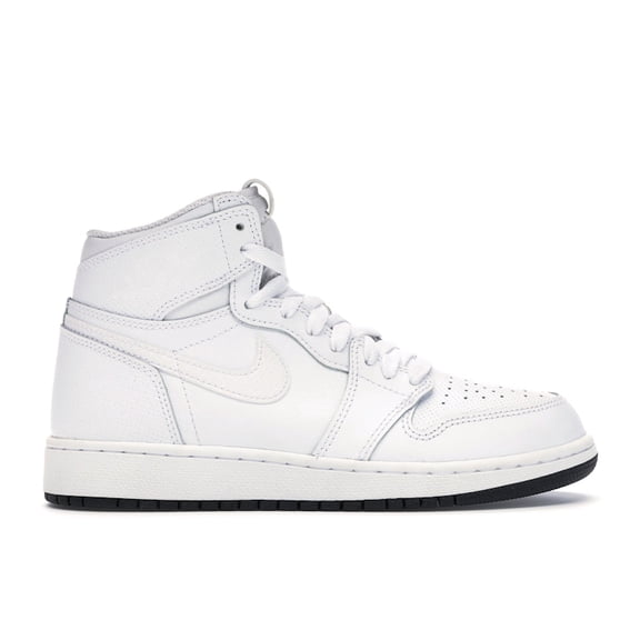 Jordan Kid's 1 Retro High Perforated White Shoes, from StockX