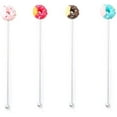 thumbnail image 1 of 4-piece Stainless Steel Coffee Stirrer, Reusable Stirrer $4 Piece, 1 of 1