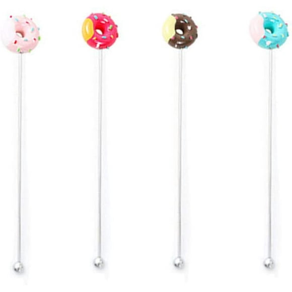 4-piece Stainless Steel Coffee Stirrer, Reusable Stirrer $4 Piece