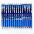 thumbnail image 1 of Bolígrafo Pentel EnerGel Deluxe RTX de gel líquido, 0,5 mm, paquete de 15 unidades, color azul, 1 of 7