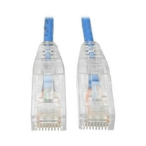 Eaton Tripp Lite 10ft Cat6 Gigabit Snagless UTP Network Cable Blue N201S10BL
