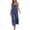 Navy-womens dresses, variant on RongHuan Halter Bridesmaid Dresses for Women Spaghetti Straps Tiered Long Prom Evening Party Dress