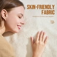 thumbnail image 5 of 6ft Bean Bag Chairs for Adults Large Beanbag Chair with Plush Faux Fur Cover Big Bean Bag Chair for Living Room Bedroom Dorm Office - White (70" x 70" x 15"), 5 of 15