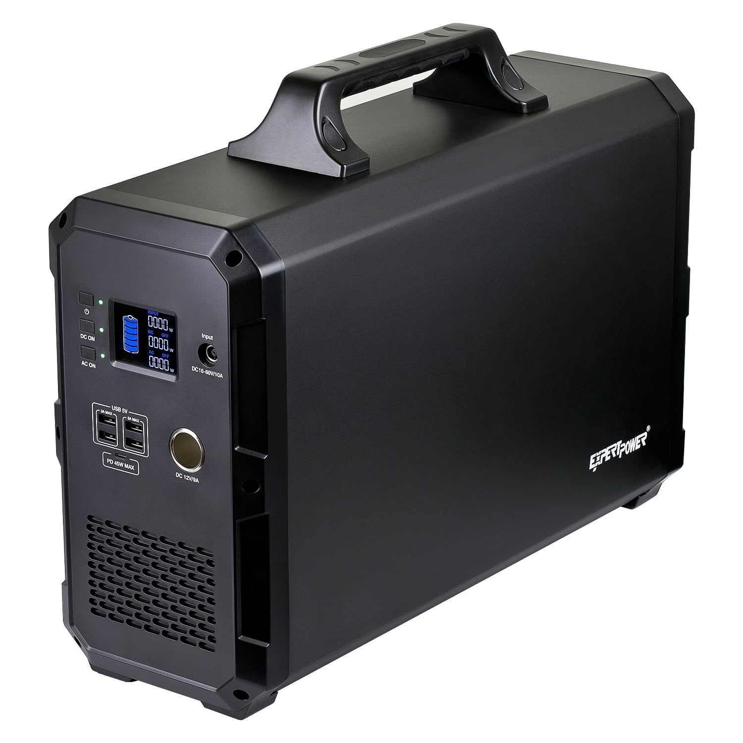 2400Wh ExpertPower Alpha2400 Lithium Portable Solar Generator with