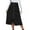 Black, variant on EDFBUYKRS Female Skirts Long Skirts for Women Summer Plus Size Women's Long Skirt Solid High Waist Skirt Corduroy Wrap Slim Fit Solid Skirt Autumn and Winter
