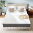thumbnail image 5 of 8-Inch Queen Size Gel Memory Foam Mattress with Medium Firm Support, Fiberglass-Free, Pressure Relief, 5 of 6