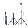 thumbnail image 2 of Soporte Irfora Drum Pad Soporte metálico Tornillo de 8 mm Conector 46cm-79cm Altura ajustable para 8-10 pulgadas Pad de práctica de batería con bolsa de transporte Irfora Soporte, 2 of 7