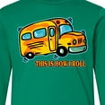 thumbnail image 4 of Inktastic How I Roll School Bus Long Sleeve Youth T-Shirt, 4 of 5