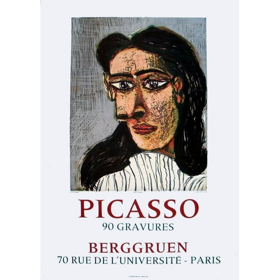 PABLO PICASSO Portrait of Dora Maar, 1971
