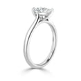 thumbnail image 2 of 2 Carat IGI Certified Pear Shape Lab Grown Diamond Engagement Ring | 14K White Gold | Solitaire Lab Diamond Ring., 2 of 2