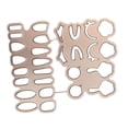 thumbnail image 2 of Troqueles de corte para ojos de muñeca de arcilla, máquina para cortar ojos, plantillas de metal portátiles reutilizables, herramienta auxiliar para para cara de 5cm, 2 of 8