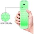 thumbnail image 4 of CaseBot Honey Comb Anti-Slip Shockproof Silicone Case Cover for Roku Ultra 4K 4800R (2020)/ 4670 (2019)/ 4661 (2018)/ 4660 (2017), Roku 1/2/3/4 Remote Controller,Green Glow, 4 of 8