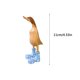 thumbnail image 4 of Ornamentos para Artesanías Patos Zapatos de Color Resina Casa Jardín Arte Conjunto, Grandes 21x7x9.5cm Decorativos Patos Jardín Decoraciones Al Aire Libre, 4 of 5