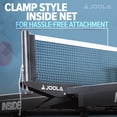 thumbnail image 6 of JOOLA Inside 15mm Indoor Regulation Size 2-Piece Table Tennis Table, Blue, 6 of 7