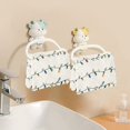 thumbnail image 6 of 6PCS Dish Towels and Dish Cloths Reuseable Dishcloths Sets for Washing Dishes, Cooking, Baking Size 11" x 11" Colorful Christmas Lights Pattern, 6 of 9