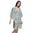 thumbnail image 5 of Moomaya Printed Beach Coverup Kimono Caftan Kaftan Swimsuit Cover Ups For Women, 5 of 5