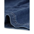 thumbnail image 6 of INSPIRE CHIC Women's Classic Button Front A-Line Strap Overall Denim Dress, 6 of 6
