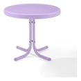 thumbnail image 1 of Afuera Living Table d'Appoint Rétro Contemporain pour l'Extérieur, Lavande, 1 of 7